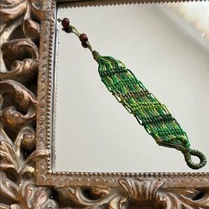 3 for $20 ✨Handcrafted boho Green Woven Bracelet